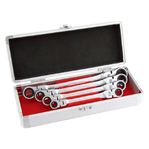 DFL4S スエカゲツール ダブルフレックスロックギアレンチ4本組セット