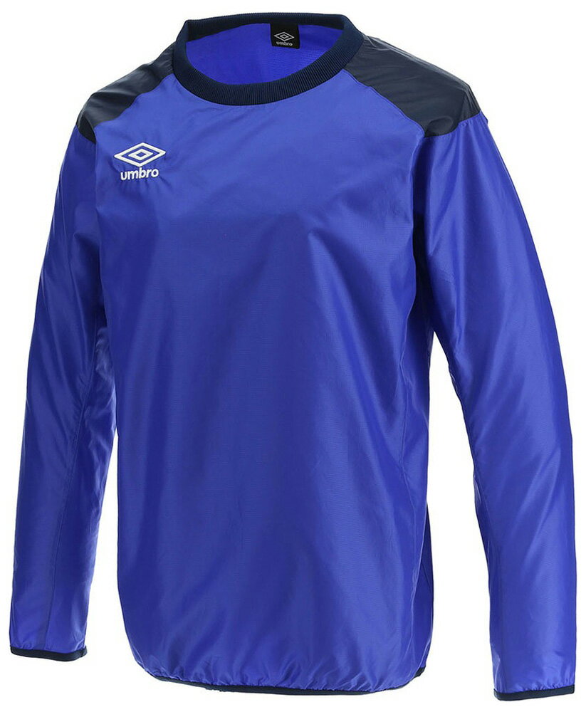 DS-UBA4040J-BUNV-130 アンブロ TMジュニア用ウインドアップピステトップ（ブルー×ネイビー・サイズ：130） umbro