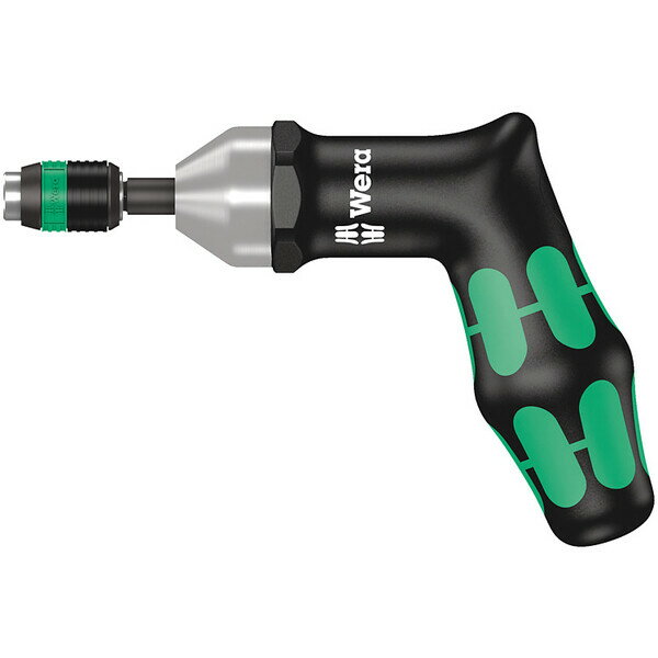Wera SERIES 7400 単能型トルクドライバーピストルハンドル (3.0-6.0 Nm)ラピダプタークイックリリースチャック付き 074717 05074717001