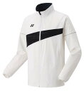 YO-50178-011-2XO ヨネックス ユニセックス ニットウォームアップシャツ(フィットスタイル)(ホワイト・サイズ:2XO) YONEX(4)