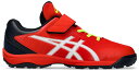 1124A009-600-22.5 アシックス ジュニア 野球 トレーニングシューズ STAR SHINE TR 2(FIERY RED/WHITE・サイズ:2...