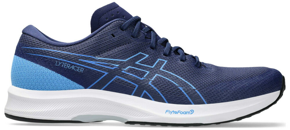 1011B971-400-26.5 アシックス メンズ　ランニングシューズ　LYTERACER 6（INDIGO BLUE/BLUE COAST・サイズ：26.5cm） asics