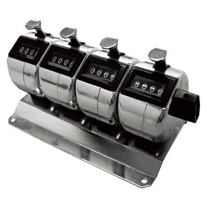 ライン精機 連式数取器 H102M4