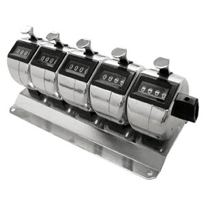 ライン精機 連式数取器 H102M5