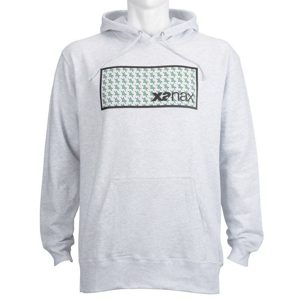 ザナックス スウェットパーカー 薄手 Designed by Lill 1 STAR(R)（アッシュ・サイズ：XO） BW25SWL-12..