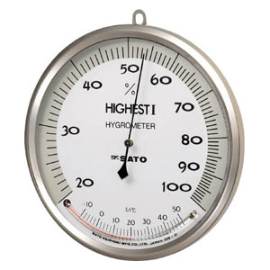 佐藤計量器製作所 温湿度計　ハイエスト1型 754000
