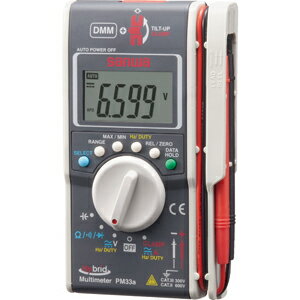 三和電気計器 ハイブリットミニテスタ（マルチメータ＋クランプメータ） PM33A