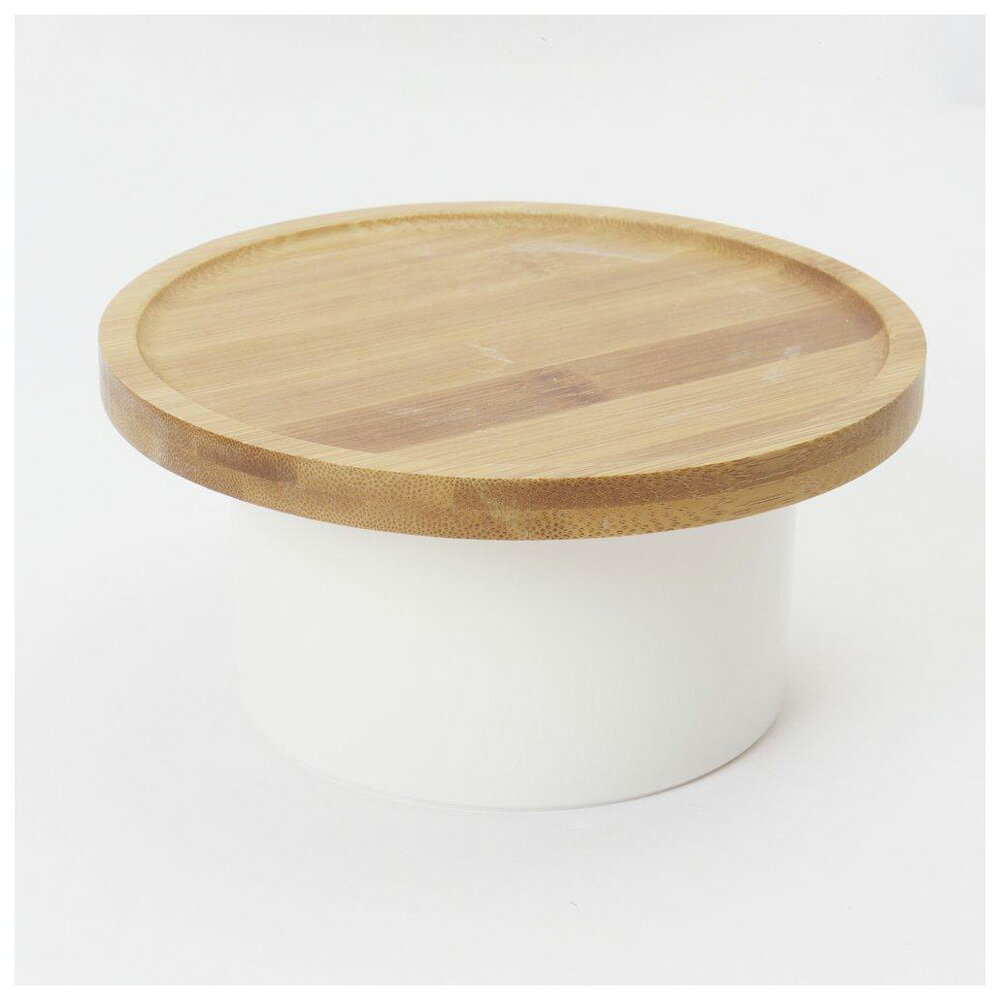 YKZBSN210705-1A-2A BACKYARD FAMILY(バックヤードファミリー) 脚付きトレイ バンブー（小:ホワイト） [YKZBSN2107051A2A]