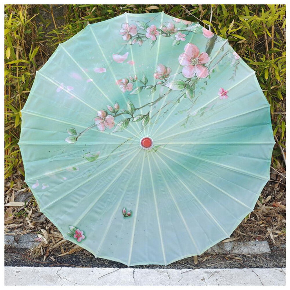 BACKYARD FAMILY(バックヤードファミリー) 和傘 撮影用 インテリア 和風（緑色） MMWAGASA1-1A-2C [MMWAGASA11A2C]