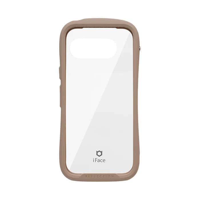 Hamee Google Pixel 9a用 ガラスケース iFace Reflection（ベージュ） 41-987094