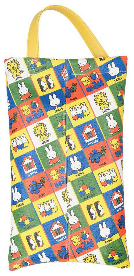 BACKYARD FAMILY(バックヤードファミリー) キャラクター ティッシュボックスケース（ミッフィー/パター..