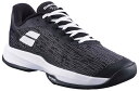 3A0S25A649-2001-25.5 BabolaT(バボラ) メンズ テニスシューズ ジェット テレ 2 オールコート(ブラック×ホワイト・サイズ:25....
