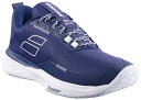 3A0S25A555-4131-28.0 BabolaT(バボラ) メンズ テニスシューズ SFX エボ オールコート(ダークブルー・サイズ:28.0cm) SFX Evo All Court Men