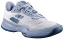 3A0S25B627-1107-26.0 BabolaT(バボラ) メンズ テニスシューズ ジェット マッハ 3 サンドグラス(ホワイト×ダークグレー・サイズ:26.0cm) Jet Mach 3 Sand Grass Men