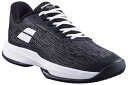 3A0S25A687-2001-29.0 BabolaT(バボラ) メンズ テニスシューズ ジェット テレ 2 サンドグラス オムニクレー(ブラック/ホワイト・サイズ:29.0cm) Jet Tere 2 Sand Grass Men