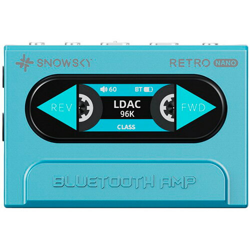 フィーオ Bluetoothアンプ(ブルー)《RETRO NANO》 FIO-SSRETRONANO-L FiiO Snowsky