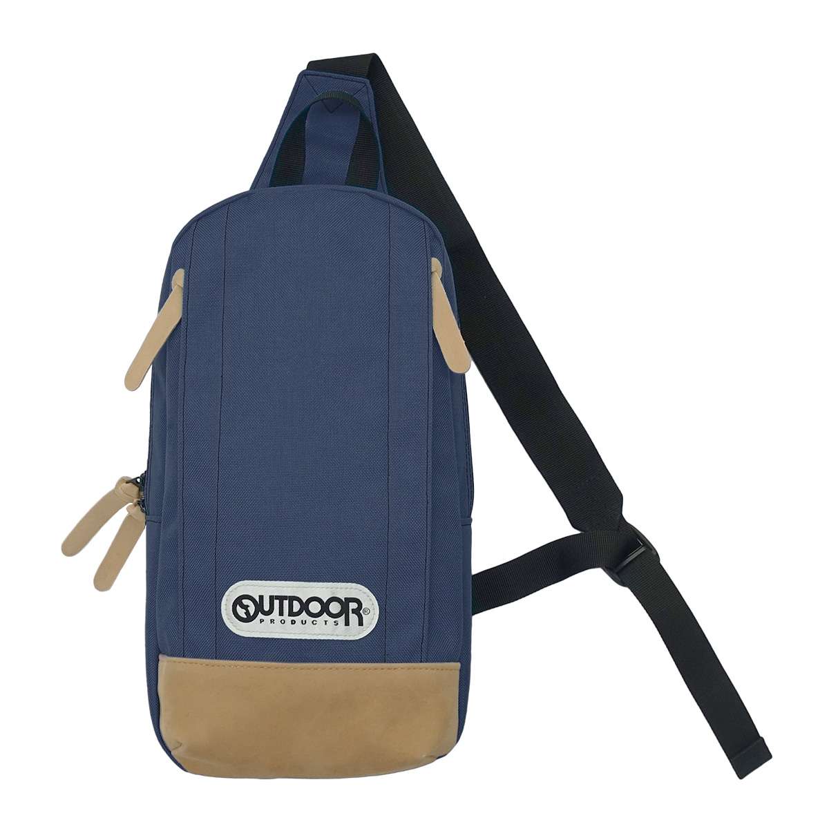OUTDOOR - OUTDOOR PRODUCTS クラシック 縦型ボディバッグ（ネイビー） 22429790-NVY アウトドアプロダクツ