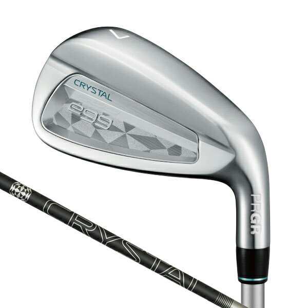 プロギア CRYSTAL egg アイアン(Ladies') 4本セット #7-P(クリスタル シャフト・フレックス:A) GSR22-7P PRGR ゴルフ ...
