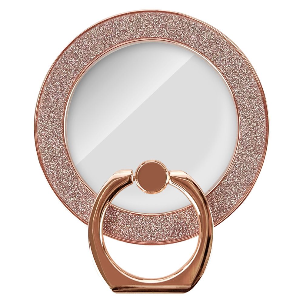 AAUXX iRing Mag Glitter MagSafe対応スマホリング（ローズゴールド） UMS-IR18MGRG