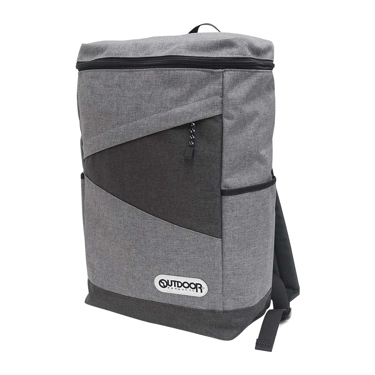 OUTDOOR - OUTDOOR PRODUCTS ラフ ボックス デイパック（杢グレー） 22429807-HGRY アウトドアプロダクツ