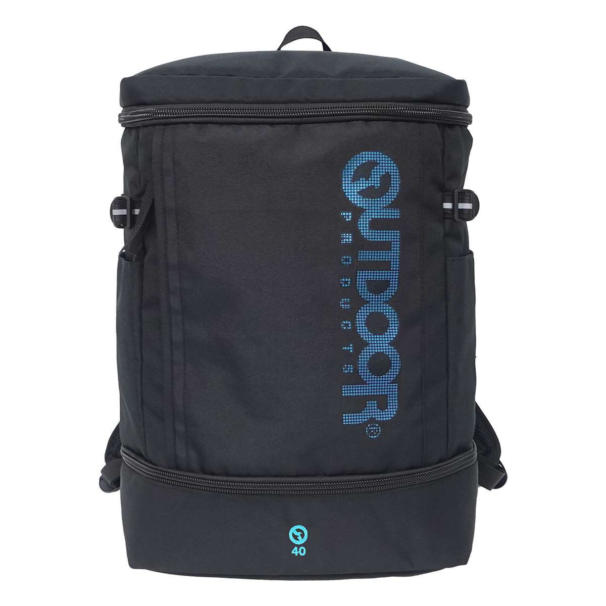 OUTDOOR PRODUCTS 2ルーム シフティングドットロゴ デイパック（オーロラ(オーロラプリント)） 22469025-AUR アウトドアプロダクツ