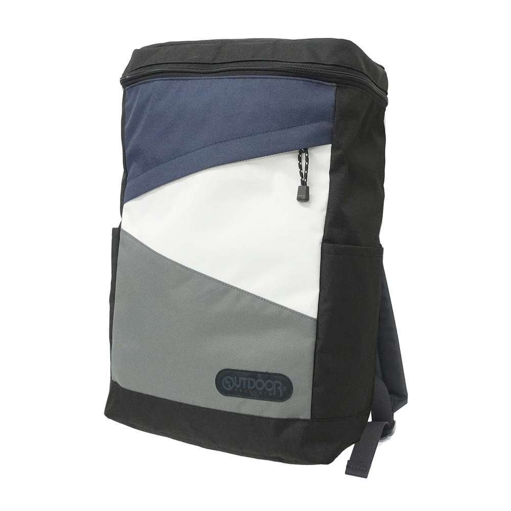 OUTDOOR - OUTDOOR PRODUCTS ラフ ボックス デイパック（ホワイト(マルチカラー)） 22429807-WHT アウトドアプロダクツ