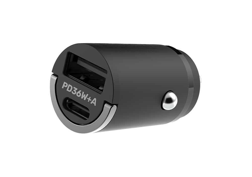 【返品種別A】□「返品種別」について詳しくはこちら□2025年02月 発売メーカー保証期間 6ヶ月◆車のDCソケットをUSB-AとType-Cの2ポートのUSB電源に変換。◆車のDCソケットのキャップが閉まる超コンパクト設計。◆USB PD(Power Delivery)規格準拠。USB Type-Cポート最大36W (12V3A または 9V3A)の高出力。◆QC3規格準拠。USB-Aポート最大18W (12V1.5A または 9V2A)の高出力。◆2ポート同時使用時は合計最大15W出力。(2ポート共5V出力)◆DCソケットから本体を抜き出しやすい合金製の取っ手構造。◆暗い状況でもわかりやすい、USBポートを照らすブルーLEDランプ内蔵。※PD充電はPD対応のケーブルが必要です。※USBケーブルは付いておりません。各機器の純正ケーブルをご用意ください。※データ通信に対応していないUSBケーブルを使用した場合、自動識別できません。※ご使用可能なカーソケット/キャップの寸法をご確認ください。※車両によりカーソケットのキャップが閉じない、または完全に閉じない車種があります。※キャップが完全に閉まる車種の適合についてはお答えできません。■　仕　様　■入力電圧：DC12V/24V　マイナスアース車出力電圧/電流：【USB Type-Cポート】[USB PD対応端末]最大36W　12V3A / 9V3A / 5V3A[USB PD非対応端末]最大15W　5V3A【USB-Aポート】[QC3対応端末]最大18W　12V1.5A / 9V2A / 5V3A[QC3非対応端末]最大15W　5V3A【2ポート同時使用時】2ポート合計最大15W（5V3A）(2ポート共5V出力)使用温度範囲：0〜40℃本体サイズ：23W×40H×20Dmm重量：12g[DC071]スマートフォン関連/情報端末＞iPhone関連アクセサリー＞車載用アクセサリー＞iPhone/iPod用シガーチャージャー