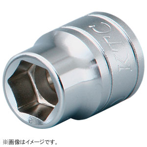 KTC(京都機械工具) 9.5sq.ソケット(六角) 18mm B3-18 KTC