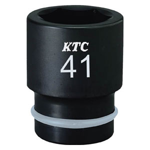 KTC(京都機械工具) 19.0sq.インパクトレンチ用ソケット(標準)ピン・リング付 22mm BP6-22P KTC