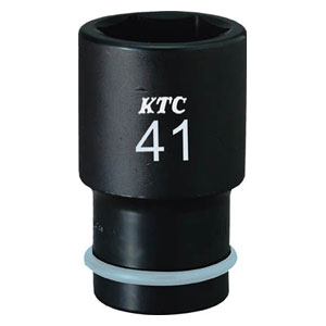KTC(京都機械工具) 19.0sq.インパクトレンチ用ソケット(ディープ薄肉)ピン・リング付 27mm BP6L-27TP KTC