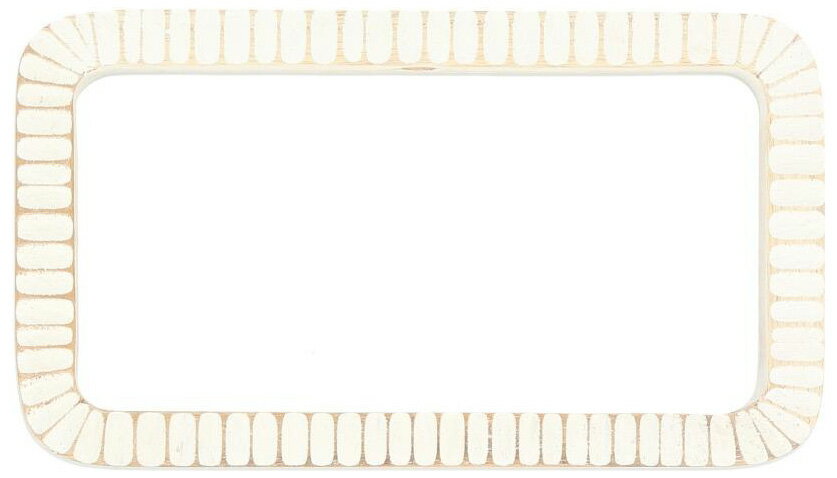 BACKYARD FAMILY(�Хå��䡼�ɥե��ߥ꡼) Flower frame CA-01��white�� CA01-1A-2B [CA011A2B]