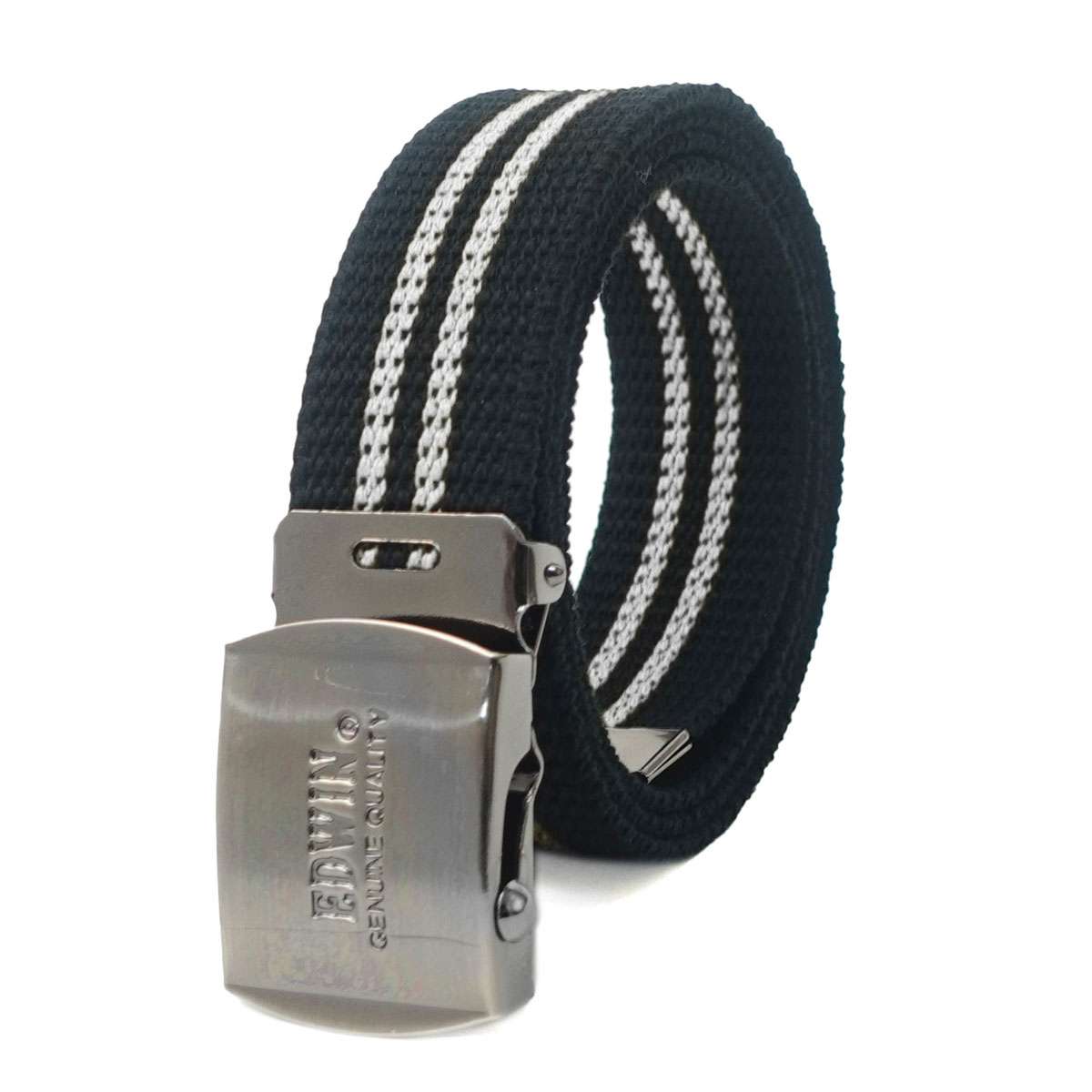 EDWIN 0101298 32mm GIベルト M（ブラック3(ブラック×グレー)） 22269270-BLK3 エドウィン