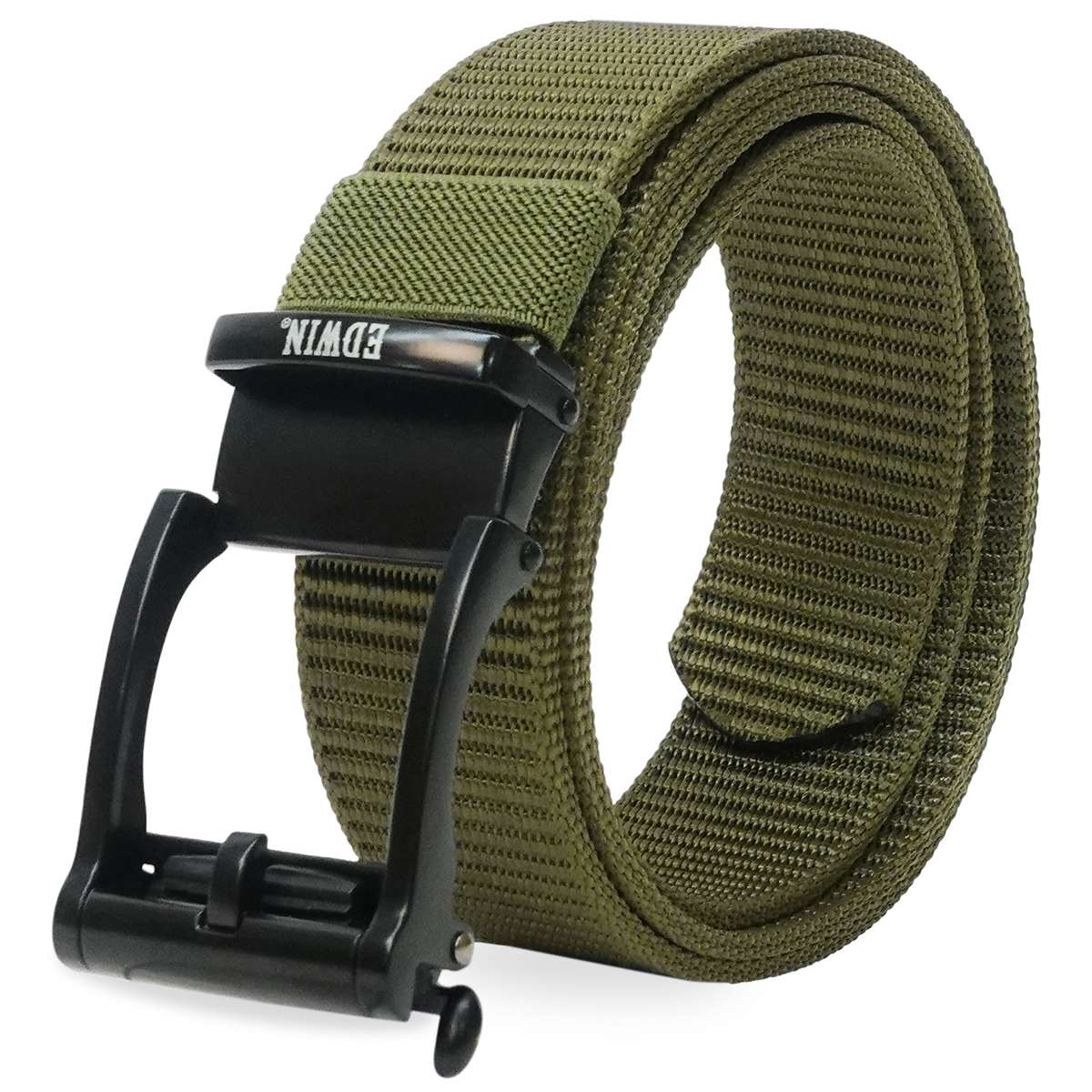 EDWIN 0111213 35mmワンタッチバックルテープベルト（カーキ） 22269292-KHK エドウィン