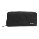 OUTDOOR PRODUCTS メタルプレートエイジング合皮R-ZIP長財布(ブラック) 22469102-BLK アウトドアプロダクツ(4)