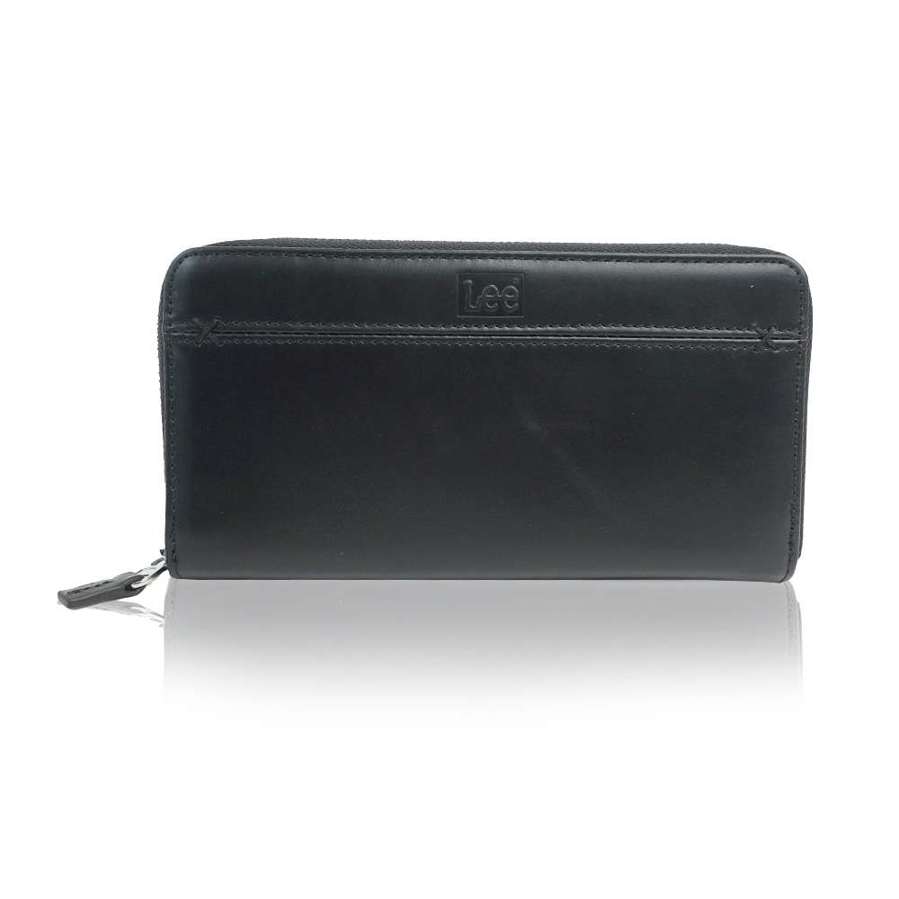 Lee(リー) 0520691 クロスワックス R-ZIP 長財布（ブラック） 21969016-BLK