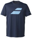 BUP5511C-NV00-S BabolaT(バボラ) メンズ プラクティス 半袖シャツ(ネイビー・サイズ:S) CLUB SHORT SLEEVE SHIRT