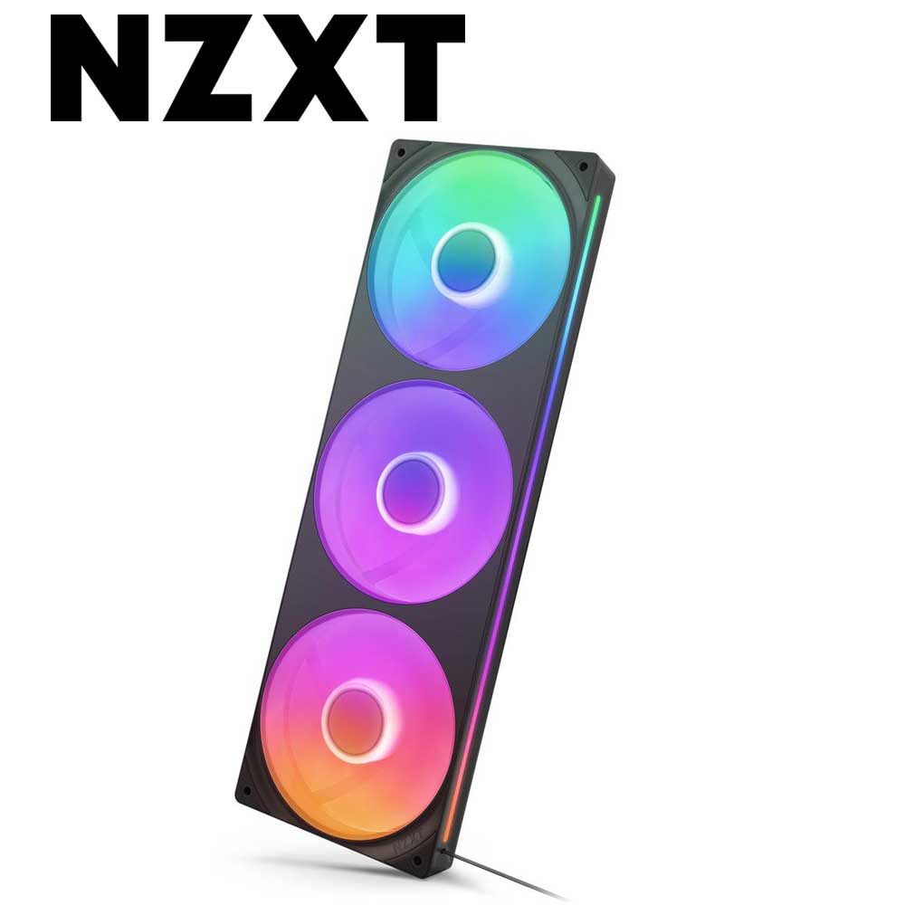 NZXT 新機軸 ケースファン シングルフレームファン F420 RGB CORE 420mm（ブラック） RF-U42HF-B1
