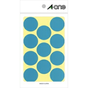 Labels - エーワン カラーラベル 丸型 直径30mm（空） A-one 07236(カラーラベル)