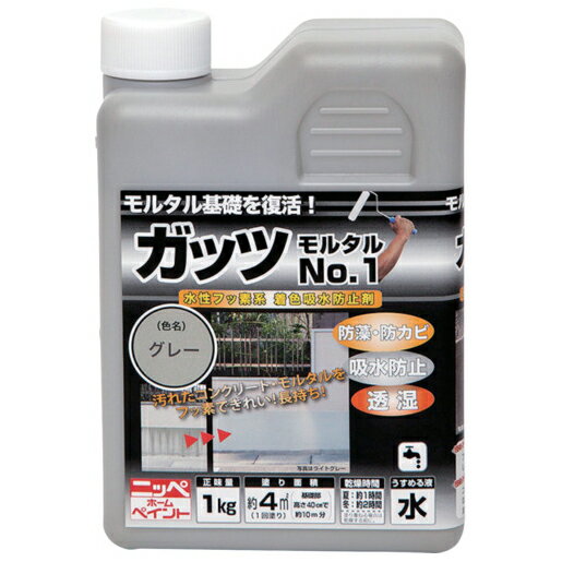 【返品種別B】□「返品種別」について詳しくはこちら□◆住宅の基礎に使われるコンクリート・モルタル用の水性フッ素系着色吸水防止剤です。◆素材の質感を活かしたまま、新築のような美しさを復活させます。◆優れた透湿性により基礎内部から染み出す水分を...