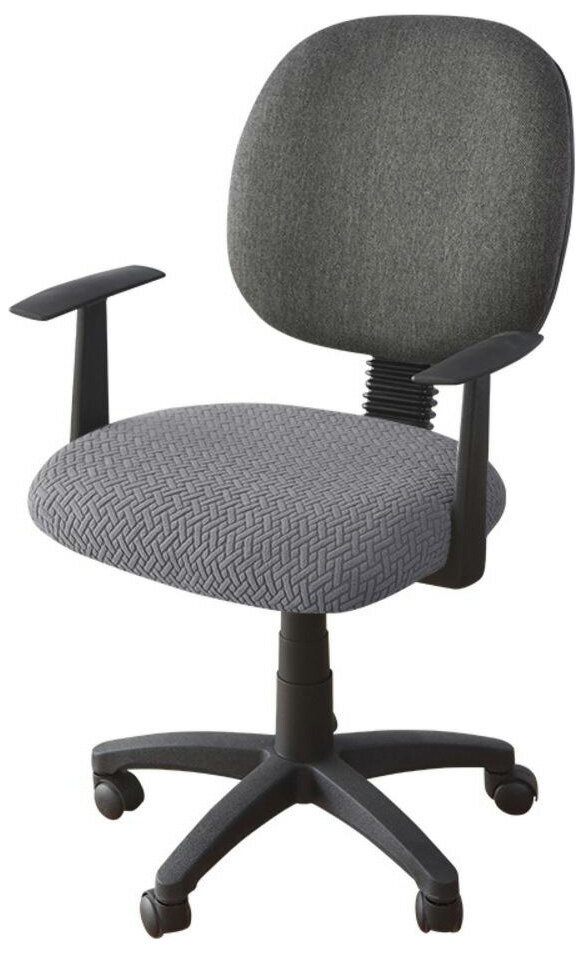 BACKYARD FAMILY(バックヤードファミリー) チェアカバー 椅子カバー オフィス 座面のみ croe1918（ダークグレー） CROE1918-1A-2G [CROE19181A2G]