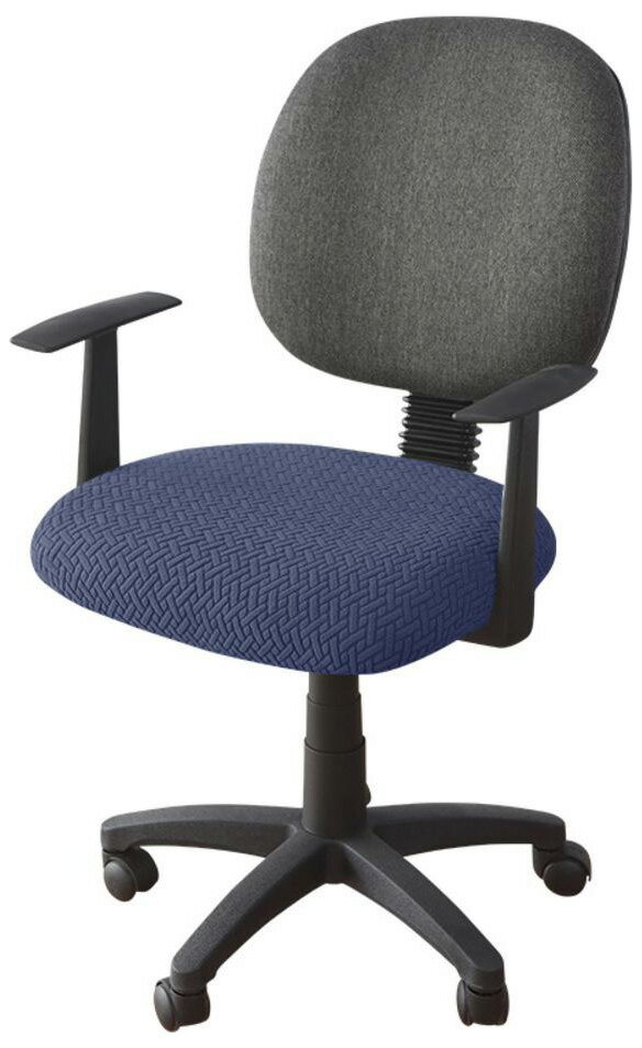 BACKYARD FAMILY(バックヤードファミリー) チェアカバー 椅子カバー オフィス 座面のみ croe1918（ネイビー） CROE1918-1A-2H [CROE19181A2H]