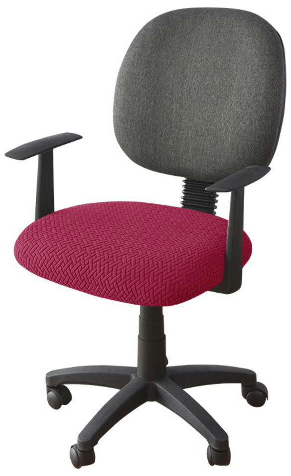 BACKYARD FAMILY(バックヤードファミリー) チェアカバー 椅子カバー オフィス 座面のみ croe1918（ワインレッド） CROE1918-1A-2I [CROE19181A2I]