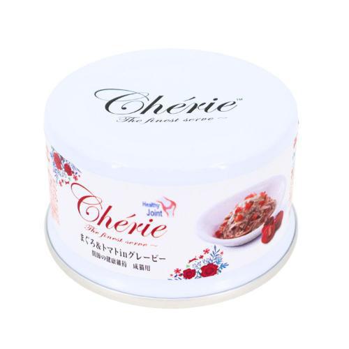 Natural - Cherie まぐろ＆トマトinグレービー 関節の健康維持 成猫用 80g ペットプロ シエリ-マグロ＆トマトカンセツ80G