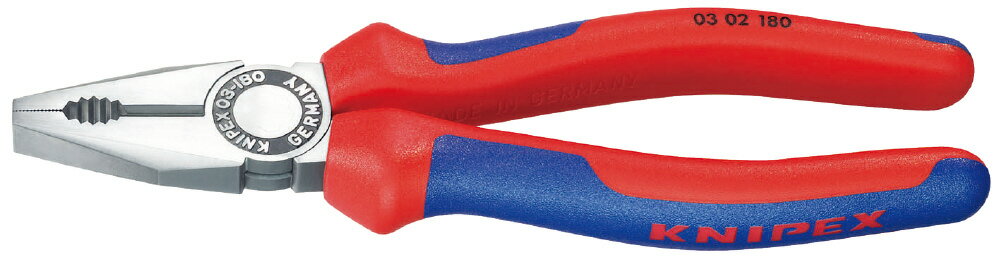 Knipex コンビネーションプライヤー 180mm
