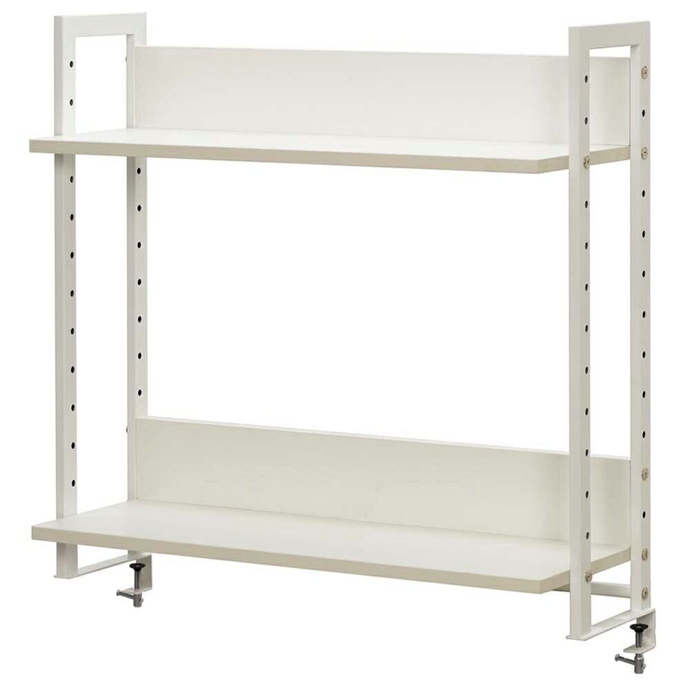 アールエフヤマカワ ワークデスク2上置ハイシェルフW800（ホワイト） GZUSRH2-800WH [GZUSRH2800WH]