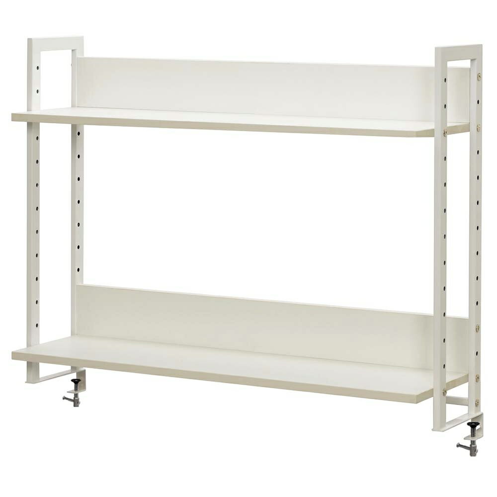 アールエフヤマカワ ワークデスク2上置ハイシェルフW1000（ホワイト） GZUSRH2-1000WH [GZUSRH21000WH]