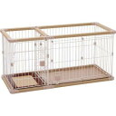 犬用品 トイレのしつけが出来る ドッグルームサークルPlus ベージュ レギュラー ペティオ W27669サクルPLUSベ-ジユR