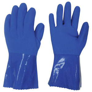 東和コーポレーション ビニスター ニュー耐油 LLサイズ (10双入) 968LL 塩化ビニール手袋 (裏布付)