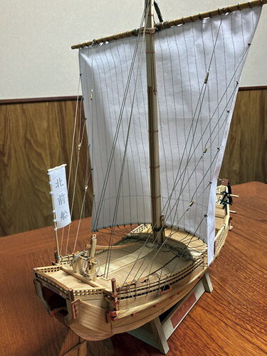 ウッディジョー 1/72 北前船 木製組立キット