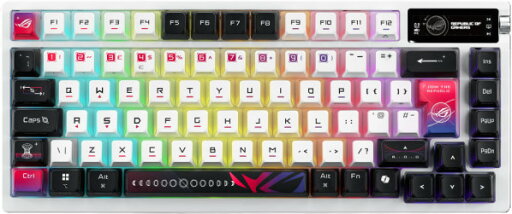 ASUS(エイスース) ROG Azoth X (M704 AZOTH X/NXSWV2/US/PBT/) ROG/AZOTH/X/SNOW2 ASUS(エイスース) ROG Azoth X (M704 AZOTH X/NXSWV2/US/PBT/) ROG/AZOTH/X/SNOW2